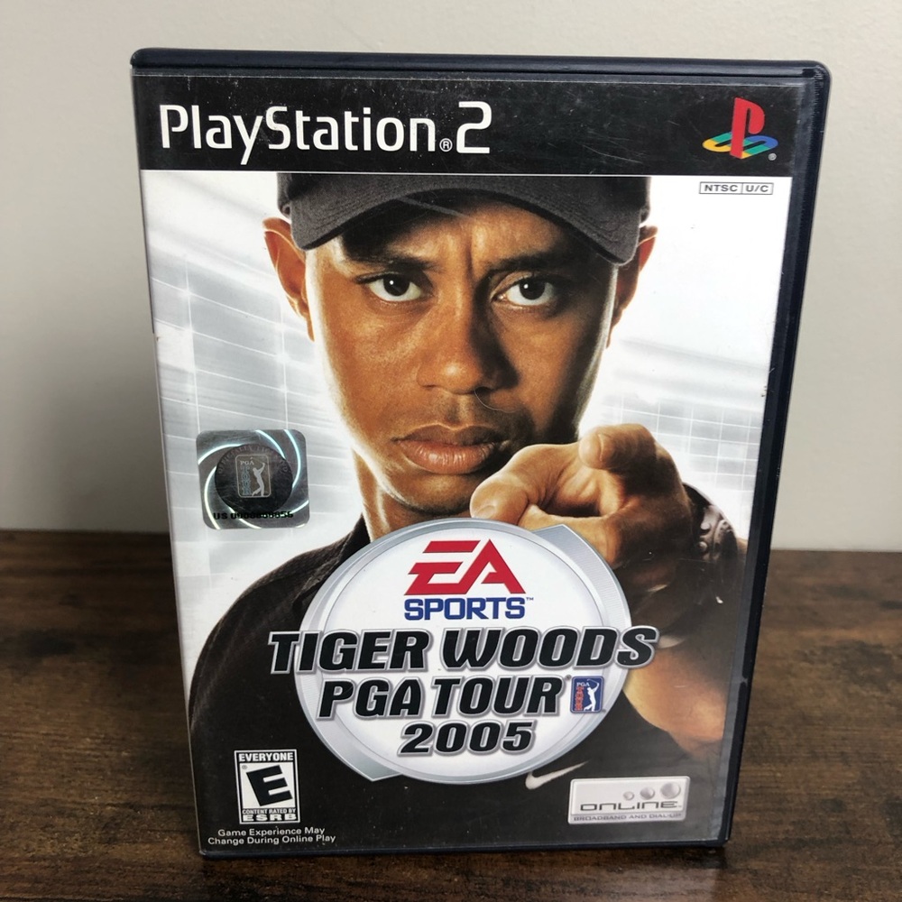 🎮5 for $15🎮 Tiger Woods PGA Tour 2005 - PlayStation 2